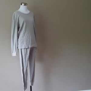 M / Basic Icon Mens Pajamas Gray / Medium